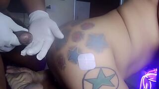 ANAL FISTING - I put a whole hand in tania nava's tattooed ass, a greedy and hot Mexican girl, feminine and beautiful. Would you like to fuck with her?