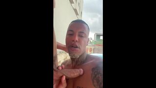 Gifted with 30cm fucks gifted black ass