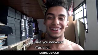 Straight Amateur Latino Twink With Braces Paid To Fuck And Suck Gay Stranger POV