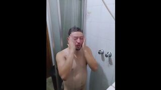 Guy Gets Caught in the Shower