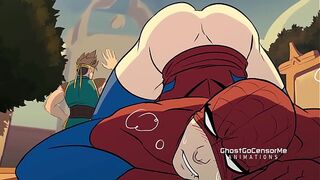 spiderman fucking gay sex