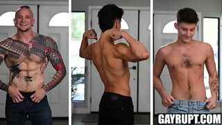 Hollywood Audition Goes WILD Peter Hooke, Dex Devall, Alfonso Osnaya