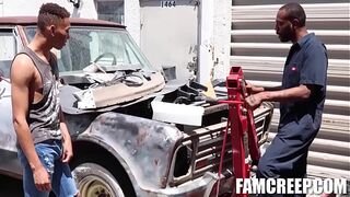 James Jacobs Fucked His Stepdad August Alexander For Car Repairs