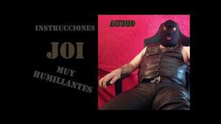 JOI Instructions - Humiliating Audio.