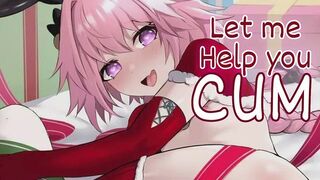 Deerboy makes you cum after a rough day of work | Femboy ASMR [blowjob]