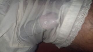 Tied College Boy Can't Hold It Anymore So He Pees In His Sexy Panties