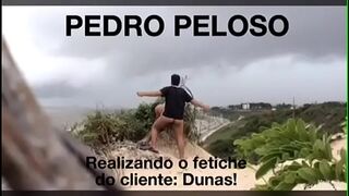 Pedro Peloso on the beach in São Luis