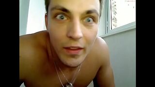 Russian guy Herman jerks off 2.