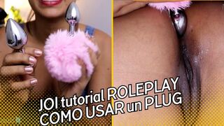 JOI TUTORIAL ON HOW TO USE A PLUG / MILF ROLEPLAY