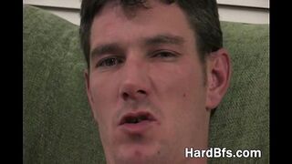 Hot guy gives himself a handjob