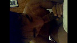 Sucking a rich cock .... mmm .... I love it