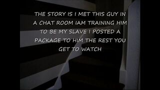 Crossdresser and master on cam part 1