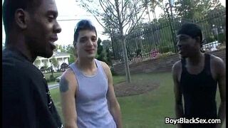 Interracial hung hairy assed black raw fucks muscled older white 19