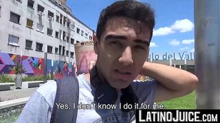 LatinoJuice.com - Bruno & Lio - Utilizing my blessed huge cock to penetrate bearded Lios wet hole