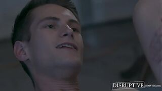 Jock Pierce Paris teaches cute twink Trevor Harris how to suck big dicks