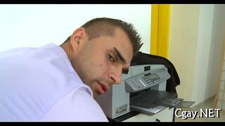 Explicit anal loving act