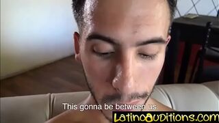 Str8 Latino's first gay bareback-@LatinoAuditions.com