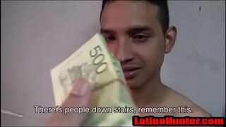 Latino Jock fucked bareback in the Locker Room-LatinoHunter
