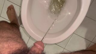 Pissing With my Small Hairy Arab Cock Chubby Fat Fetish
