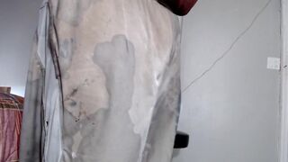 pissing clothes again