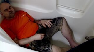 Soaking clothes which leads to a really different video afterwards, stay tuned!