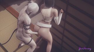 Genshin Impact Yaoi - Venti Arcont fingering (uncensored)