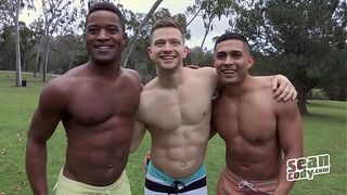 (Landon, Deacon, Asher Bareback) - Gay Movie - Sean Cody