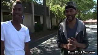 Black Muscular Boys Fuck Gay White Twinks Video 08