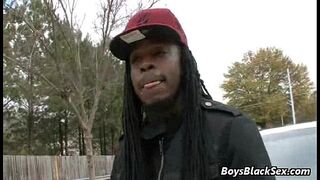 Black Muscular Boys Fuck Gay White Twinks Video 04