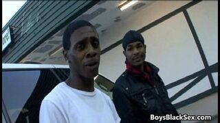 Black Muscular Dudes Fuck White Gay Boys 22
