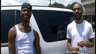 BlacksOnBoys - Nasty sexy boys fuck young white sexy gay guys 12