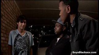BlacksOnBoys - Black gay boys fuck teen white sexy dudes 06