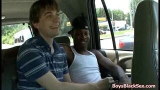 BlacksOnBoys - Black gay dudes fuck hard white sexy twinks 12