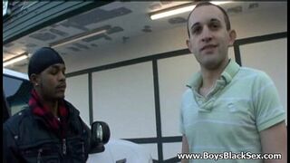BlacksOnBoys - Gay blacks fuck hard white sexy twink 22