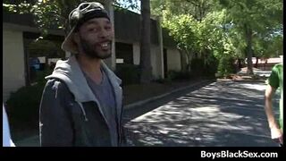 Hot black sexy dudes fuck gay white teen boys 08