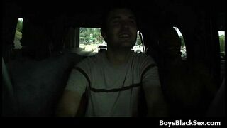 Blacks on boys - Nasty gay interracial hardcore action 05