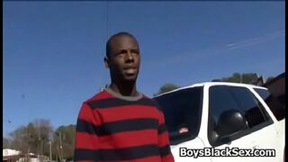 Black Muscular Gay Dude Fuck White Sexy Boy 13