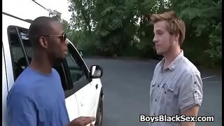 Black Gay Man Fuck White Sexy Twink Boy 21