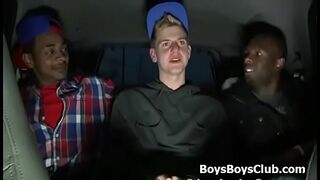 Gay big black cock interracial ass fuck and facial hard 19