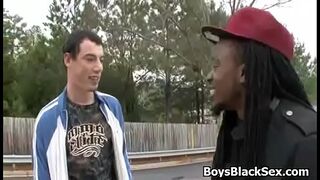 Blacks On Boys - Hardcore Gay Interracial Sex 04