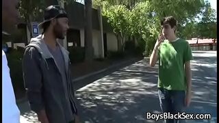 Blacks On Boys - Gay Hardcore Interracial Porno 08