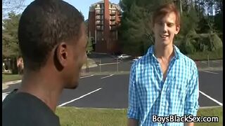 Black Muscular Gay Dude Fuck White Skinny Sexy Boy 10