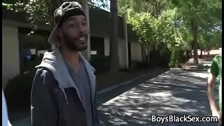 Black Muscular Gay Dude Fuck White Skinny Sexy Boy 17