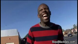 White Sexy Teen Gay Boy Love Big Black Dick Inside Him 13
