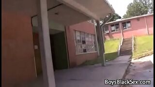 Black Muscular Gay Dude Fuck White Skinny Sexy Boy 05