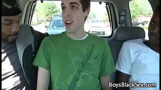Black HUge Gay Man Fuck White Skinny Sexy Boy 08