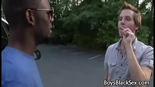 Blacks On Boys -Gay Nasty Interracial Ass Fuck Video 22