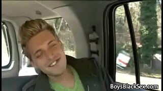Blacks On Boys - Gay Hardcore Nasty Interracial Fuck Movie 13
