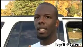 Blacks On Boys -Gay Nasty Interracial Ass Fuck Video 01