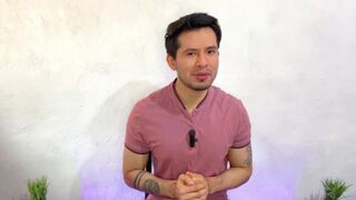 Young straight twink performs oral sex for the first time on a priest in the wheat field